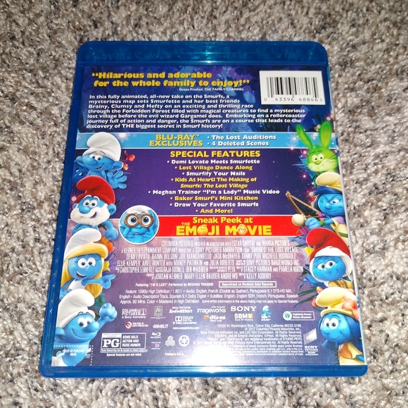 Smurfs: The Lost Village Blu-Ray - Picture 2 of 3